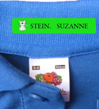 Etiquetas Para Ropa Escolar