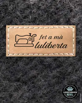 Etiquetas De Cuero Vegano