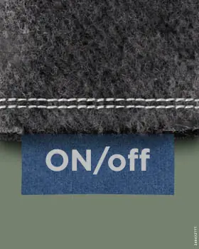 Parches De Denim Con Logo