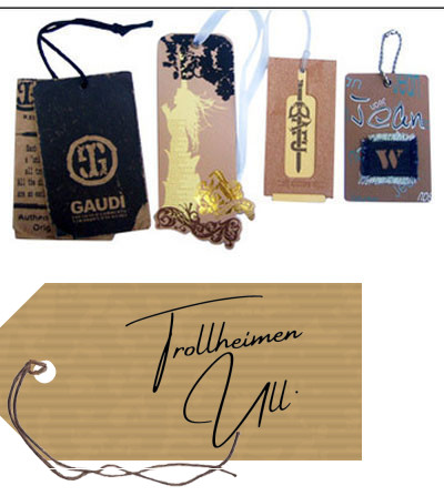 Etiquetas Kraft Personalizadas con Logo | Etiquetas Colgantes de Papel Kraft