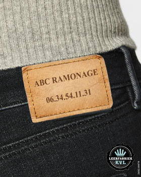 12 Parches para vaqueros personalizados con logo | Parches de cuero