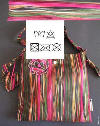 48 Etiquetas de Tela para Ropa | Etiquetas Plegadas para Coser
