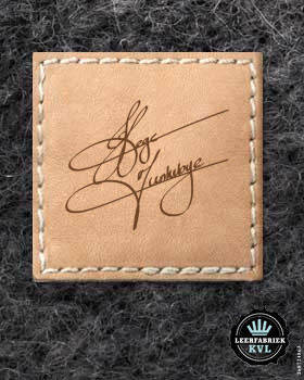 24 Etiquetas de cuero | Etiquetas de cuero personalizadas | Etiquetas de cuero con logo