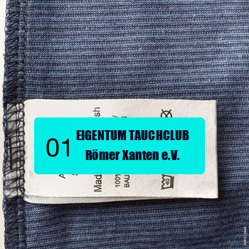 48 Etiquetas autoadhesivas para ropa | Etiquetas para ropa